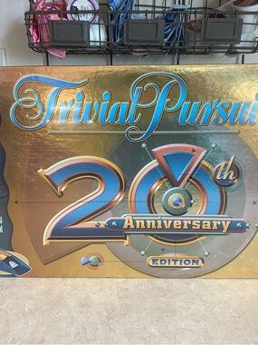 New vintage Trivial Pursuit 20th Anniversary Edition 80s 90s 2000's hasbro game